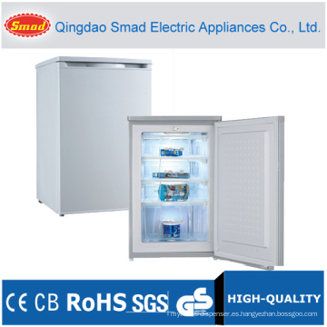 Congelador vertical doméstico doméstico de descongelación manual 85L